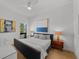 Bright bedroom with a king-size bed and modern decor at 275 44Th Ave, St Pete Beach, FL 33706