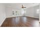 Spacious main bedroom with hardwood floors and french doors at 290 Valencia Cir, St Petersburg, FL 33716