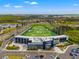 Aerial view of Topgolf driving range and entertainment complex at 290 Valencia Cir, St Petersburg, FL 33716