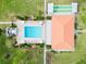 Community pool with lounge chairs and recreation area at 4910 Bay Ne St # 309, St Petersburg, FL 33703
