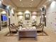 Elegant lobby with comfortable seating, stylish decor, and neutral color palette at 16233 Amethyst Key Dr, Wimauma, FL 33598