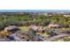 Aerial view of condos, showcasing ample parking and convenient community layout at 9100 Dr Martin Luther King Jr N St # 516, St Petersburg, FL 33702