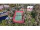 Community tennis court with surrounding landscaping at 9100 Dr Martin Luther King Jr N St # 516, St Petersburg, FL 33702