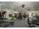 Modern fitness center with strength training equipment at 10876 Ibis Brook Ct, Land O Lakes, FL 34638