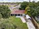 Aerial view of a ranch-style home with a spacious yard at 11224 Inglewood Dr, Gibsonton, FL 33534