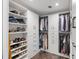 Large walk-in closet with ample shelving and hanging space at 132 Mirror Lake N Dr # 404, St Petersburg, FL 33701