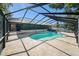 Inviting kidney-shaped pool with screened enclosure at 2308 Long Green Ct, Valrico, FL 33596