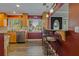 Kitchen with breakfast bar, granite countertops and stainless steel appliances at 1957 Temple Ter, Clearwater, FL 33764