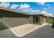 Spacious backyard patio perfect for entertaining at 1957 Temple Ter, Clearwater, FL 33764