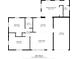 Floor plan showcasing a 1004 sq ft home with 2 bedrooms and garage at 6598 26Th N St, St Petersburg, FL 33702