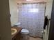 Bathroom with shower/tub and vanity at 2095 59Th N St, Clearwater, FL 33760