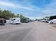 Expansive RV storage area with a variety of recreational vehicles at 5011 Sandy Brook Cir, Wimauma, FL 33598