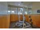 Well-equipped fitness center with weight machine at 1600 Gulf Blvd # 1112, Clearwater, FL 33767