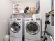 Convenient laundry room with washer and dryer at 4284 Expedition Way, Osprey, FL 34229