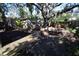 Backyard with wooden deck and shed at 432 2Nd Ne Ave, Largo, FL 33770