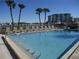 Relaxing community pool with waterfront views at 9815 Harrell Ave # 301, Treasure Island, FL 33706