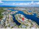 Property located in a waterfront community with a canal at 5316 Loon Nest Ct, Apollo Beach, FL 33572