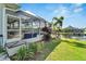 Relaxing pool and canal view, perfect for outdoor enjoyment at 5316 Loon Nest Ct, Apollo Beach, FL 33572