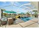 Resort-style pool and patio with ample seating at 5316 Loon Nest Ct, Apollo Beach, FL 33572