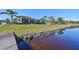 Private dock with access to the waterway at 5407 Tybee Island Dr, Apollo Beach, FL 33572