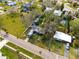 Aerial view of house and surrounding area at 4026 Arkansas Ne Ave, St Petersburg, FL 33703