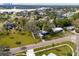 Home's location shown from an aerial perspective at 4026 Arkansas Ne Ave, St Petersburg, FL 33703