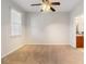 Spacious bedroom with ceiling fan and neutral decor at 501 Knights Run Ave # 1217, Tampa, FL 33602