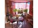Charming breakfast nook with bay window and plant decorations at 855 Pinewood W Ter, Palm Harbor, FL 34683