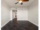 Bedroom with dark tile flooring and access to bathroom at 10851 Mangrove Cay Ne Ln # 1112, St Petersburg, FL 33716