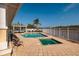 Relaxing resort-style pool and spa with lounge seating at 10851 Mangrove Cay Ne Ln # 1112, St Petersburg, FL 33716