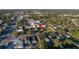 Aerial view showing home's location in a residential neighborhood at 323 30Th N Ave, St Petersburg, FL 33704