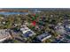 Aerial view showing home's location in the neighborhood at 323 30Th N Ave, St Petersburg, FL 33704