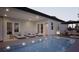 Inviting pool area with lounge chairs and outdoor seating at 1520 Alameda, Spring Hill, FL 34609