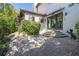 Back patio with access to the pool area at 158 Ramon Ne Way, St Petersburg, FL 33704