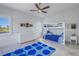 bedroom with built in bunks and cheerful decor at 158 Ramon Ne Way, St Petersburg, FL 33704