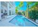 Inviting pool and patio perfect for outdoor relaxation at 2711 W Trilby Ave, Tampa, FL 33611