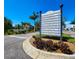 Little Harbor community entrance sign with directions to various locations at 611 Destiny Dr # 207, Ruskin, FL 33570