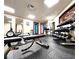 Well-equipped fitness center with weight machines and cardio equipment at 611 Destiny Dr # 207, Ruskin, FL 33570