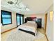 Spacious bedroom with ocean view and king-size bed at 1390 Gulf Blvd # Ph-1, Clearwater Beach, FL 33767