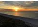 Stunning sunset over the ocean and beach at 1390 Gulf Blvd # Ph-1, Clearwater Beach, FL 33767