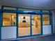 Inviting building entrance highlighting the lobby with its modern water feature and grand staircase at 1540 Gulf Blvd # 2107, Clearwater Beach, FL 33767