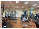 Community gym filled with weight machines, treadmills, and fitness equipment at 1540 Gulf Blvd # 2107, Clearwater Beach, FL 33767