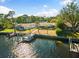 Lovely waterfront home with private dock and boat at 152 Carlyle Dr, Palm Harbor, FL 34683