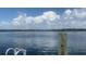 Peaceful waterfront view with calm water and lush trees at 152 Carlyle Dr, Palm Harbor, FL 34683