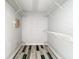 Large closet featuring wire shelving, providing ample storage space at 18518 Avocet Dr, Lutz, FL 33558