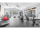 Bright community gym with treadmills, weight machines, and plenty of workout space at 9481 Highland Oak Dr # 512, Tampa, FL 33647