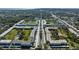 Aerial view of a large apartment community with green spaces at 4915 Bay Ne St # 123, St Petersburg, FL 33703