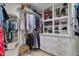 Well-organized walk-in closet with ample shelving and hanging space at 435 Palmdale Dr, Oldsmar, FL 34677