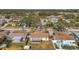 Birds-eye view of home and neighborhood landscape at 9126 109Th Ter, Seminole, FL 33777