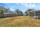 Spacious backyard with shed and privacy fence at 9126 109Th Ter, Seminole, FL 33777